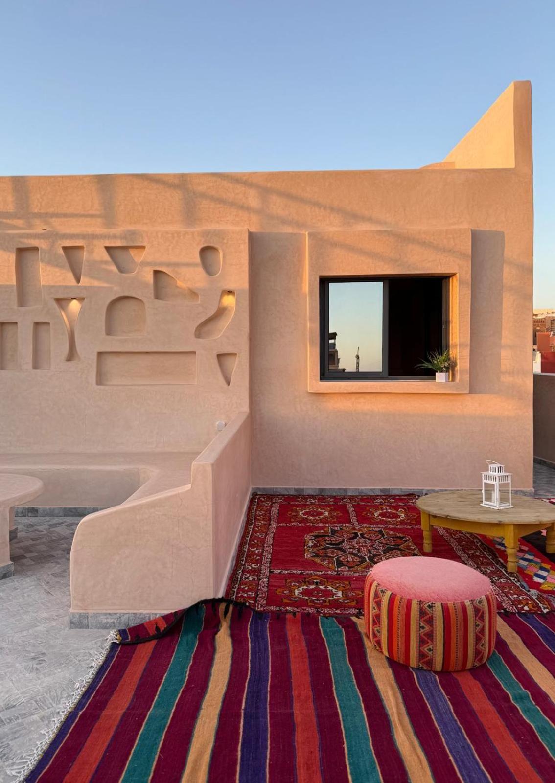 A Pousada Playa Surf House Tamraght Exterior foto